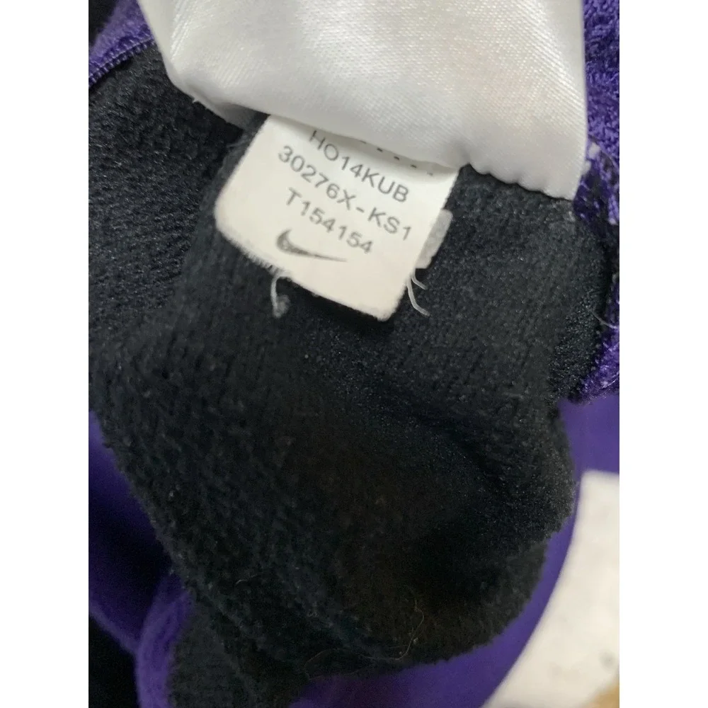 Kansas State Wildcats Nike Therma-Fit Athletic Pants Mens 2XL Purple Black‎